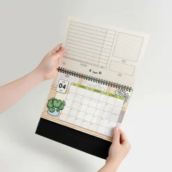 2026 Houseplant Large Spiral Calendar