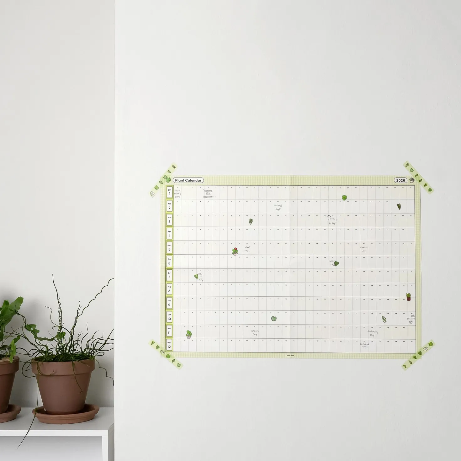 Houseplant Masking Tape