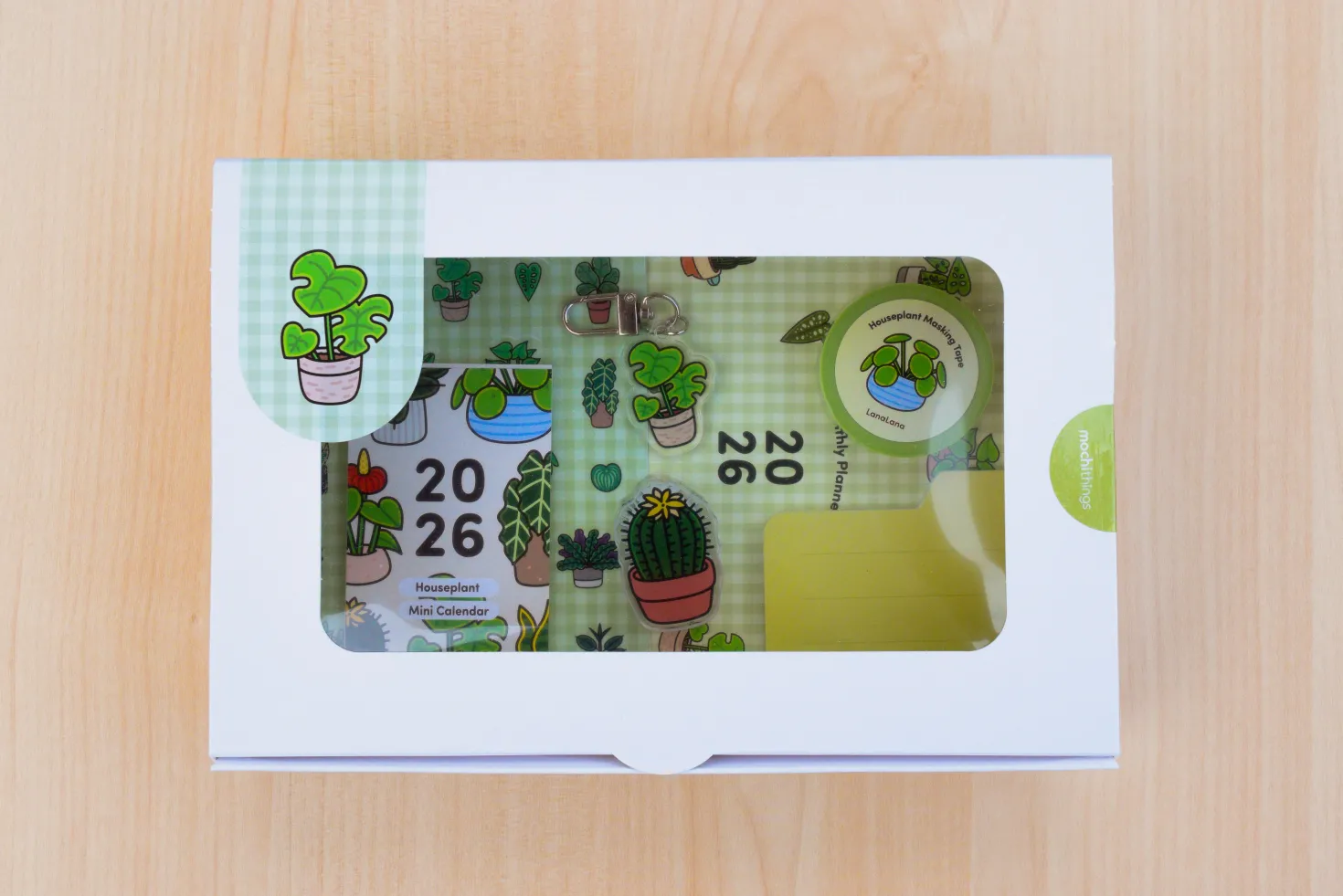 Houseplant 2026 Monthly Stationery Gift Set (7pcs)