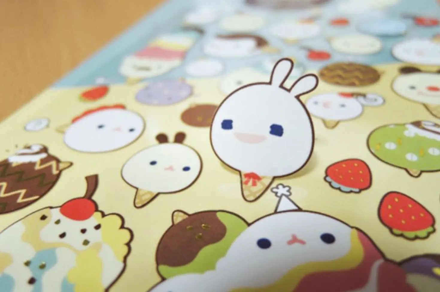 Ice Cream Deco Sticker v2