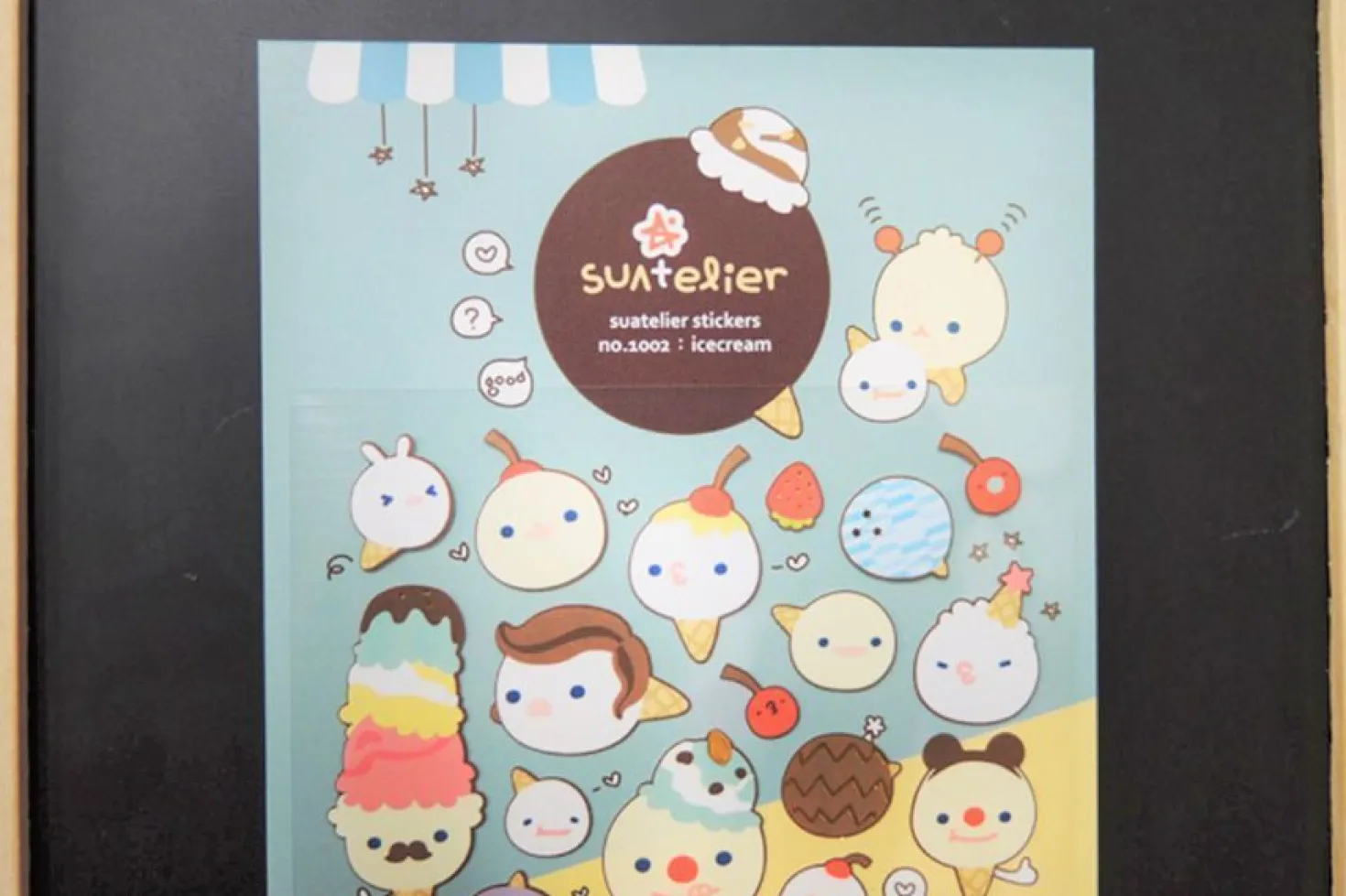 Ice Cream Deco Sticker v2