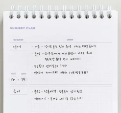 Indigo Quadrimester Study Planner