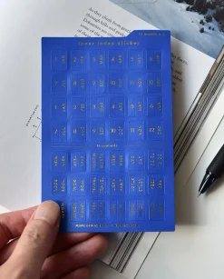 Inner Leather Index Sticker
