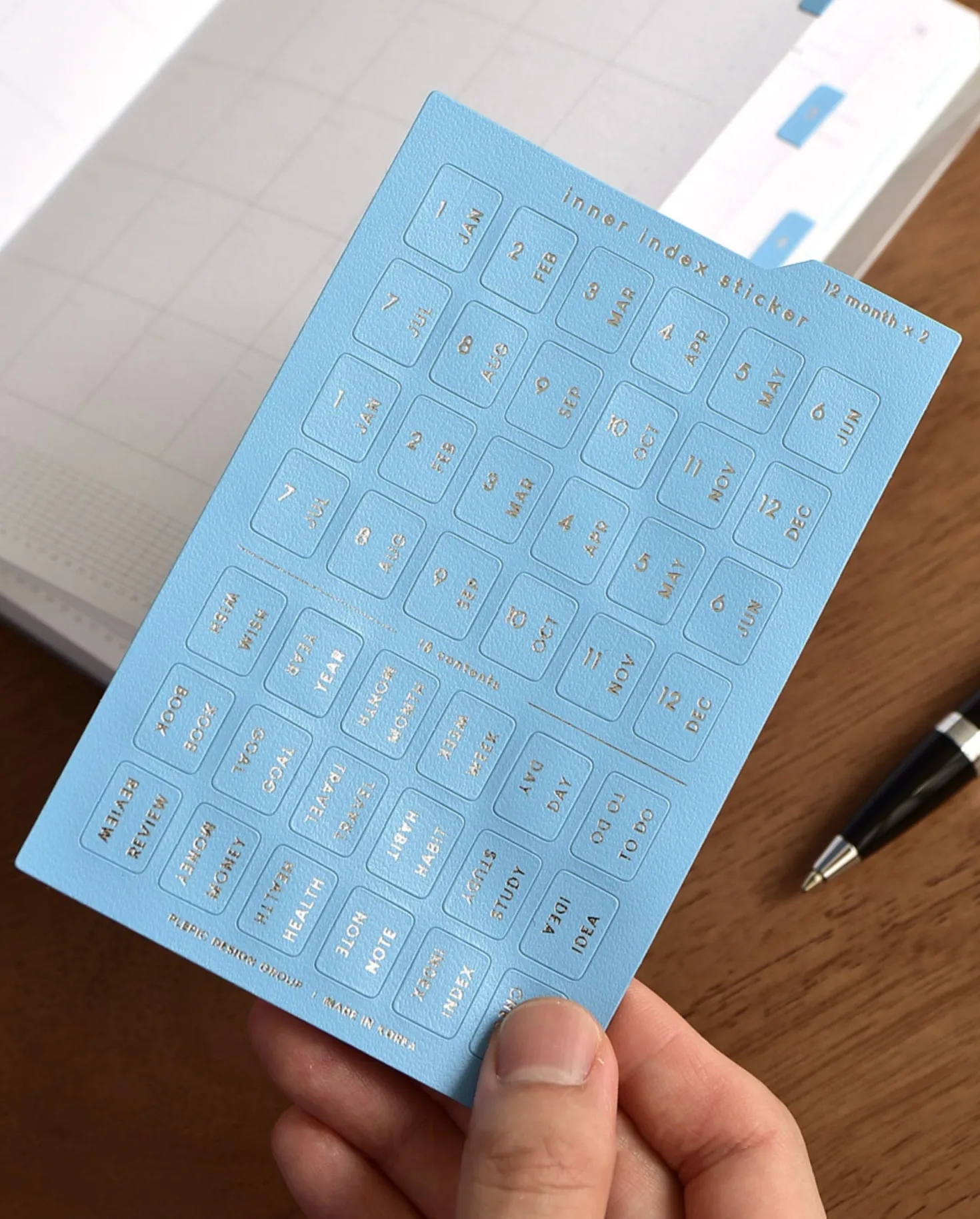 Inner Leather Index Sticker v2