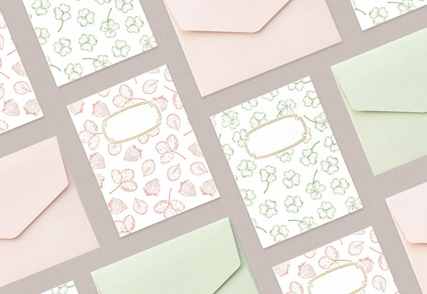 In the Garden Card & Envelope Set
