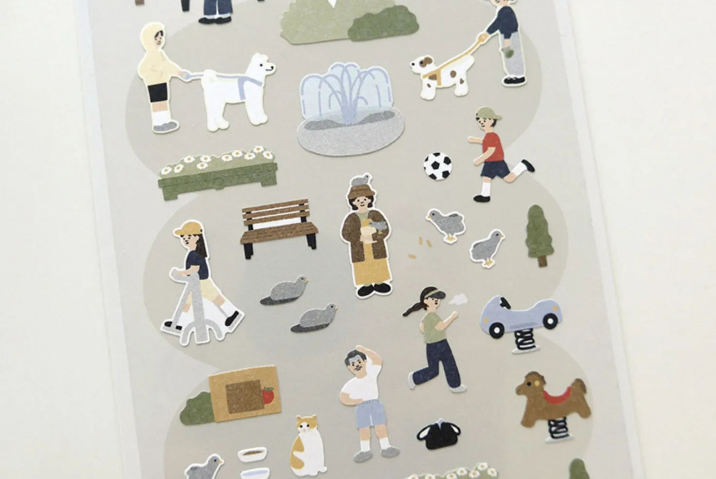 In the Park Deco Sticker
