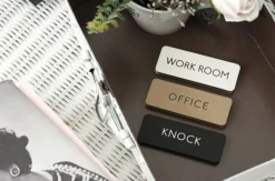 Ivory Basic Door Sign