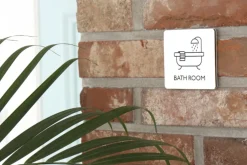 Ivory Pictogram Door Sign