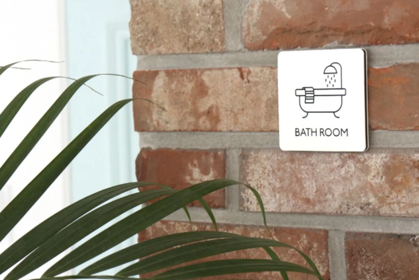 Ivory Pictogram Door Sign