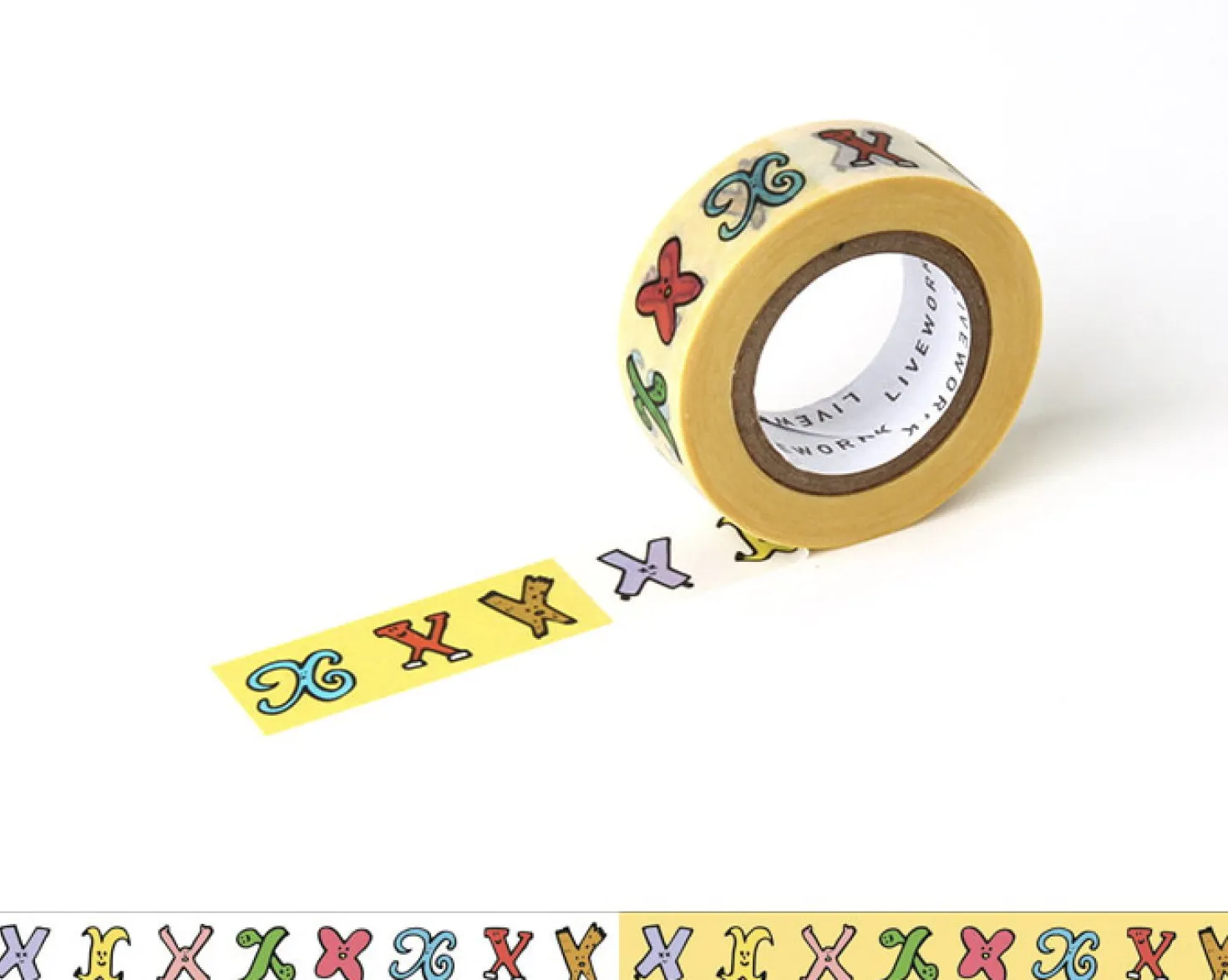 JAM JAM Alphabet Masking Tape (O-Z, Numbers)