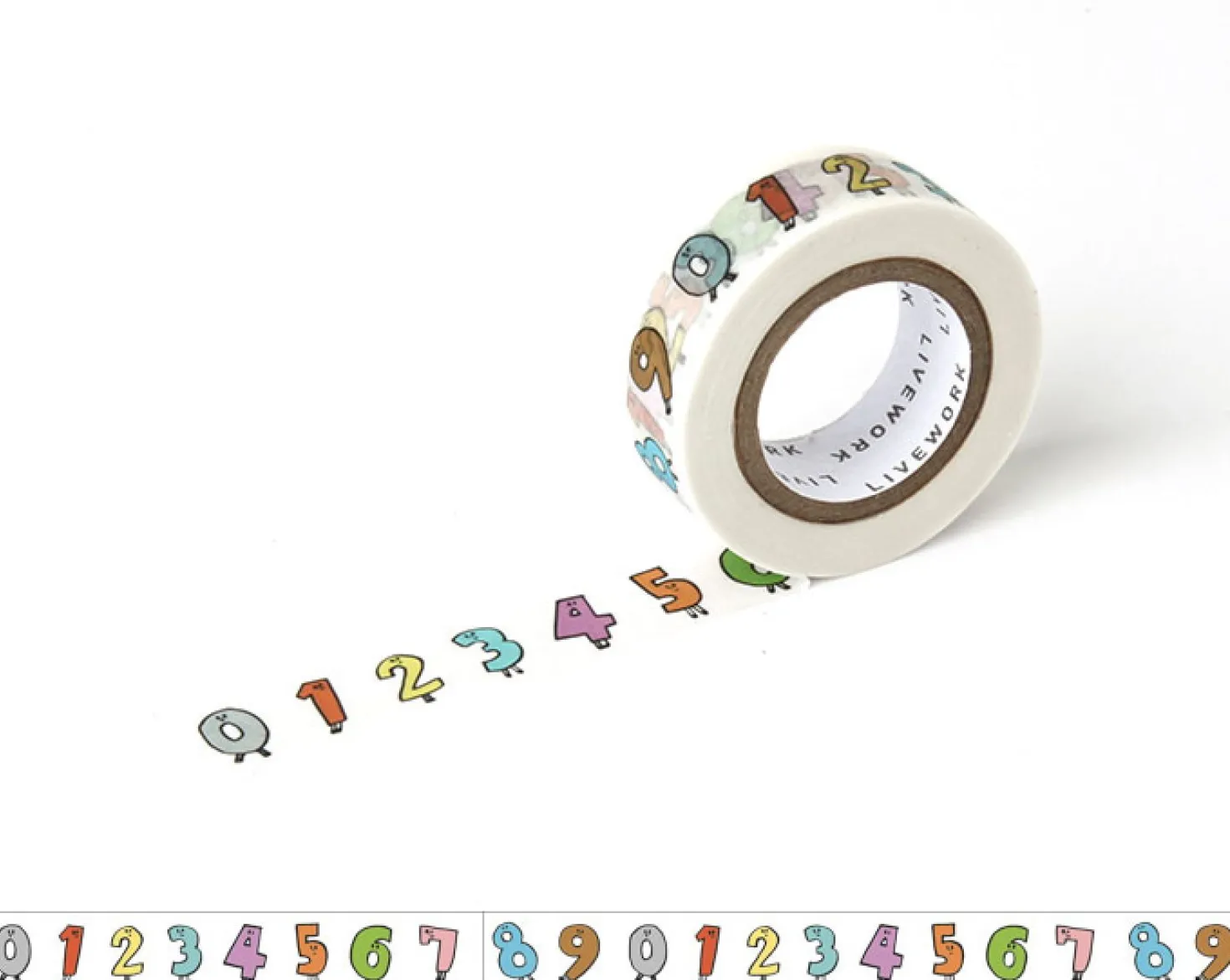 JAM JAM Alphabet Masking Tape (O-Z, Numbers)