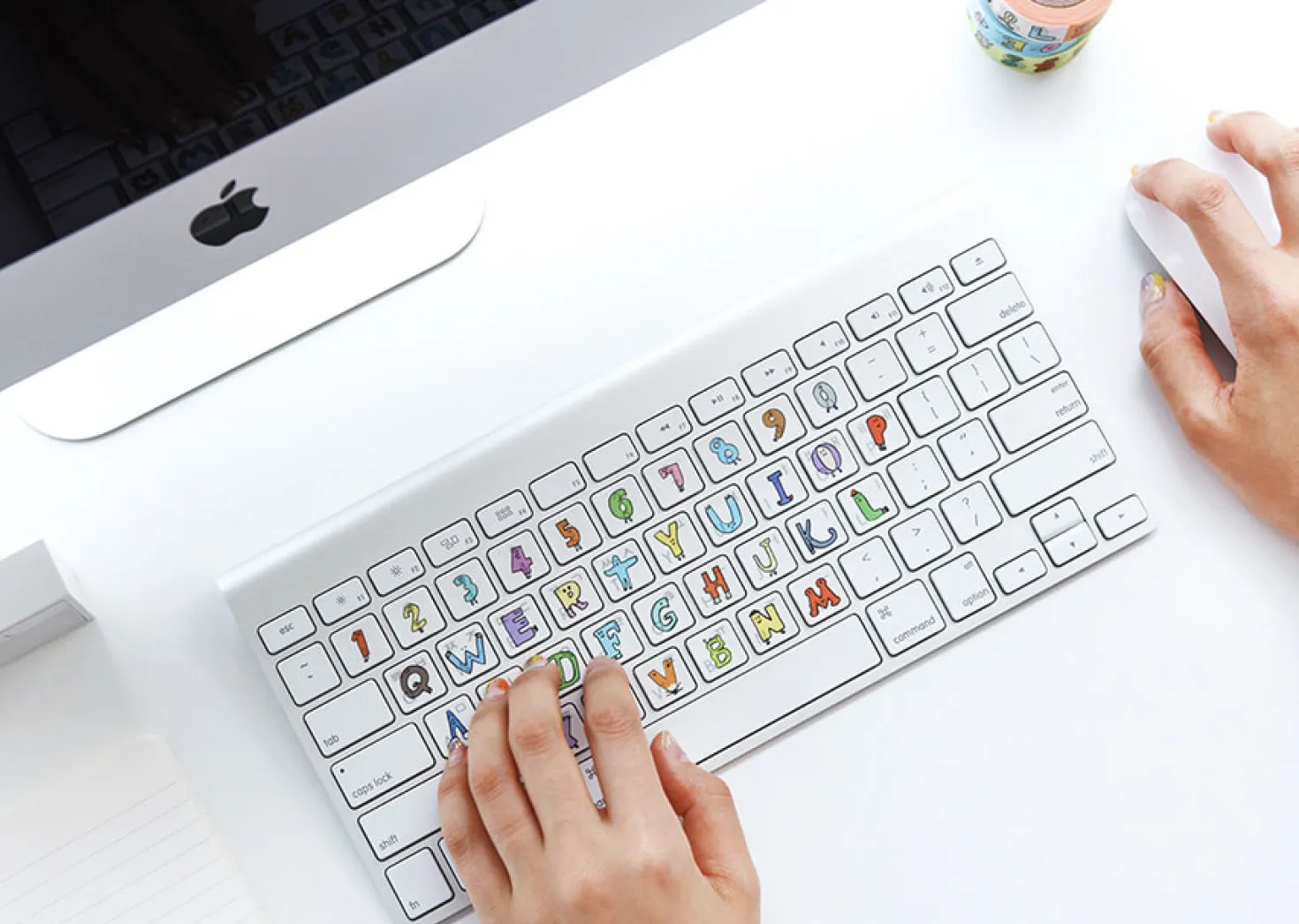 JAM JAM Alphabet Masking Tape (A-N)