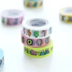 JAM JAM Alphabet Masking Tape (A-N)