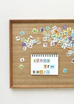 JAM JAM Alphabet Masking Tape (A-N)