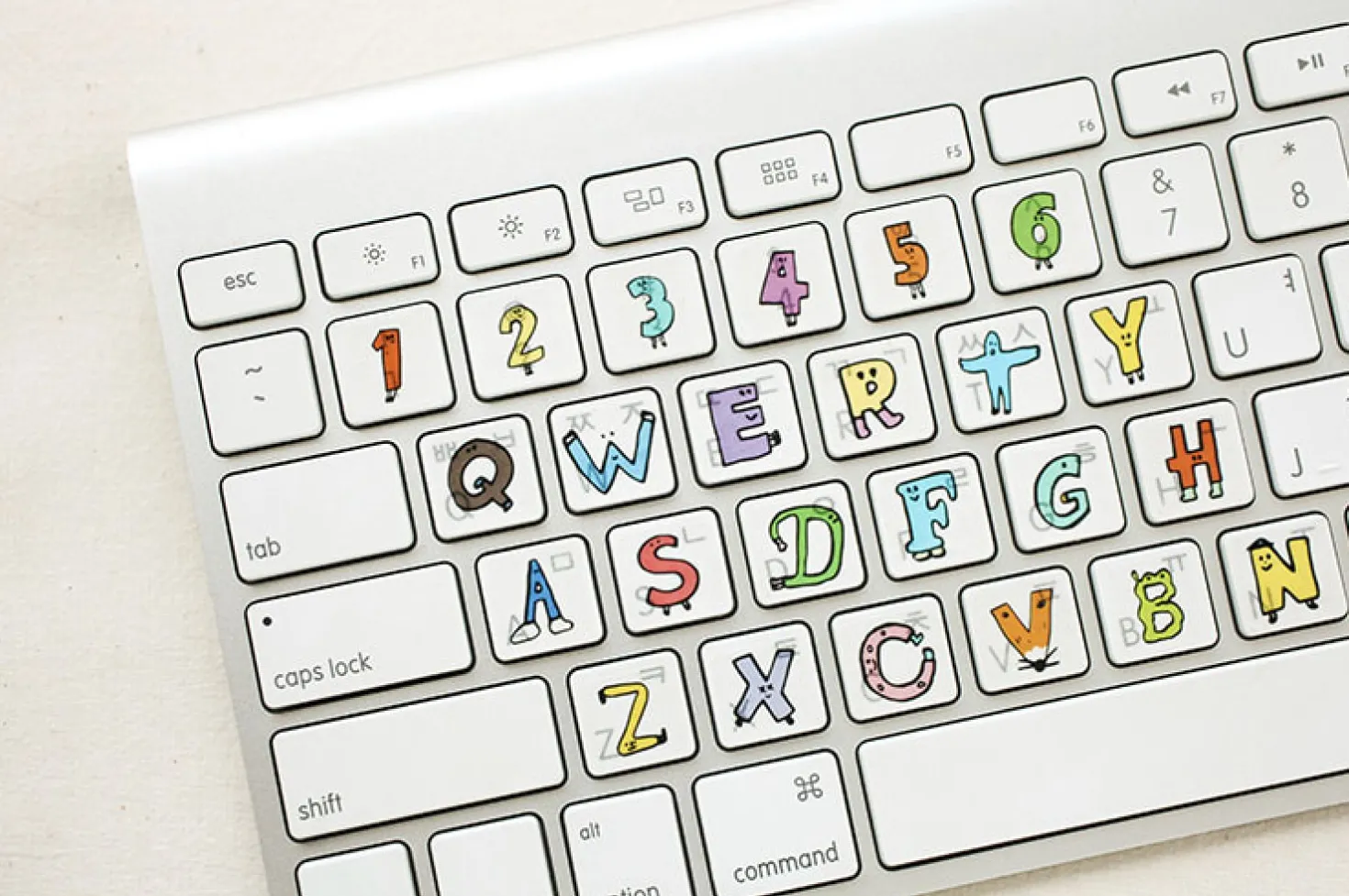 JAM JAM Alphabet Masking Tape (A-N)