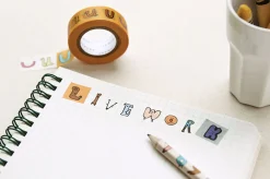JAM JAM Alphabet Masking Tape (A-N)