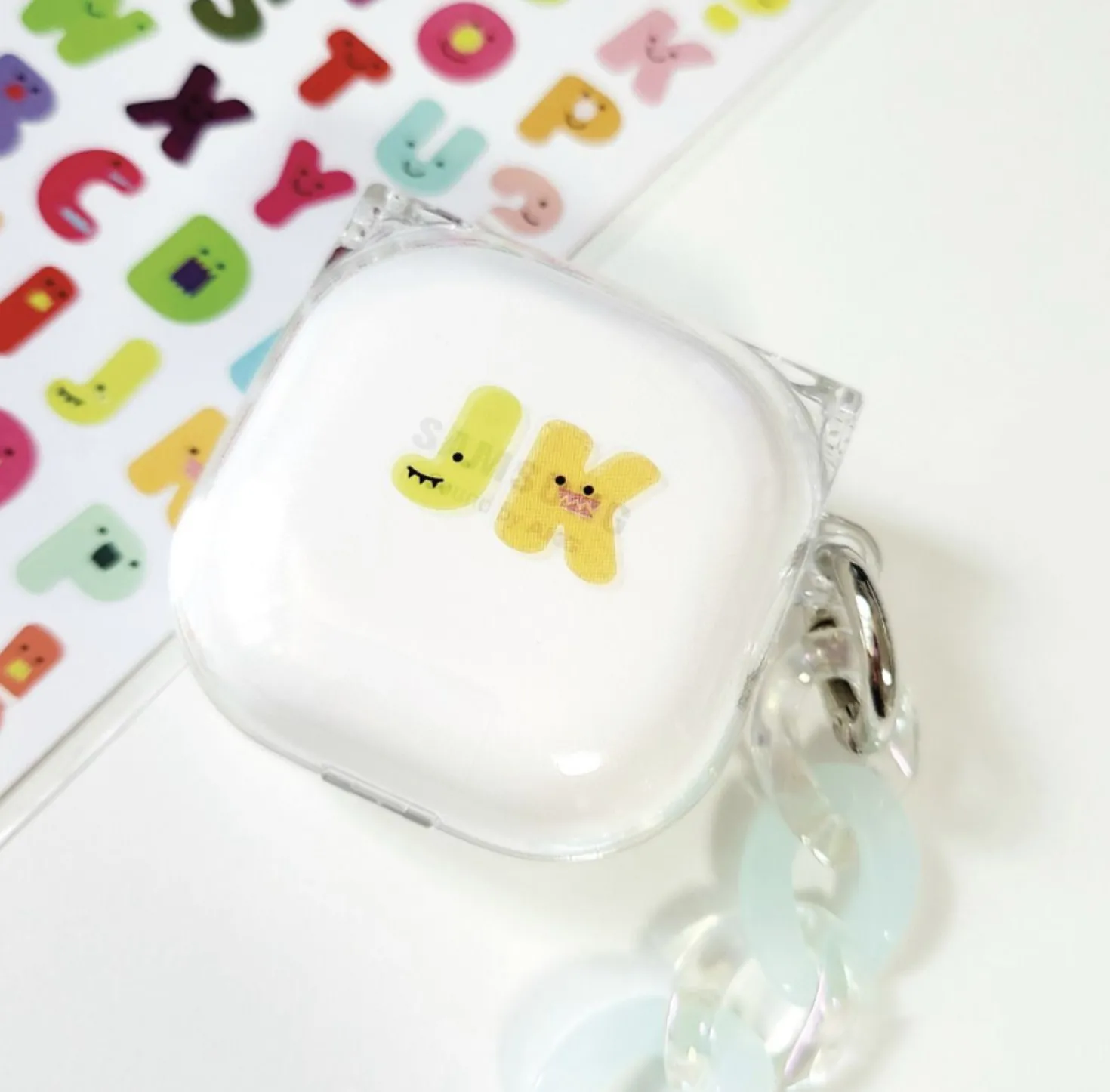 Jelly Alphabet PVC Deco Sticker