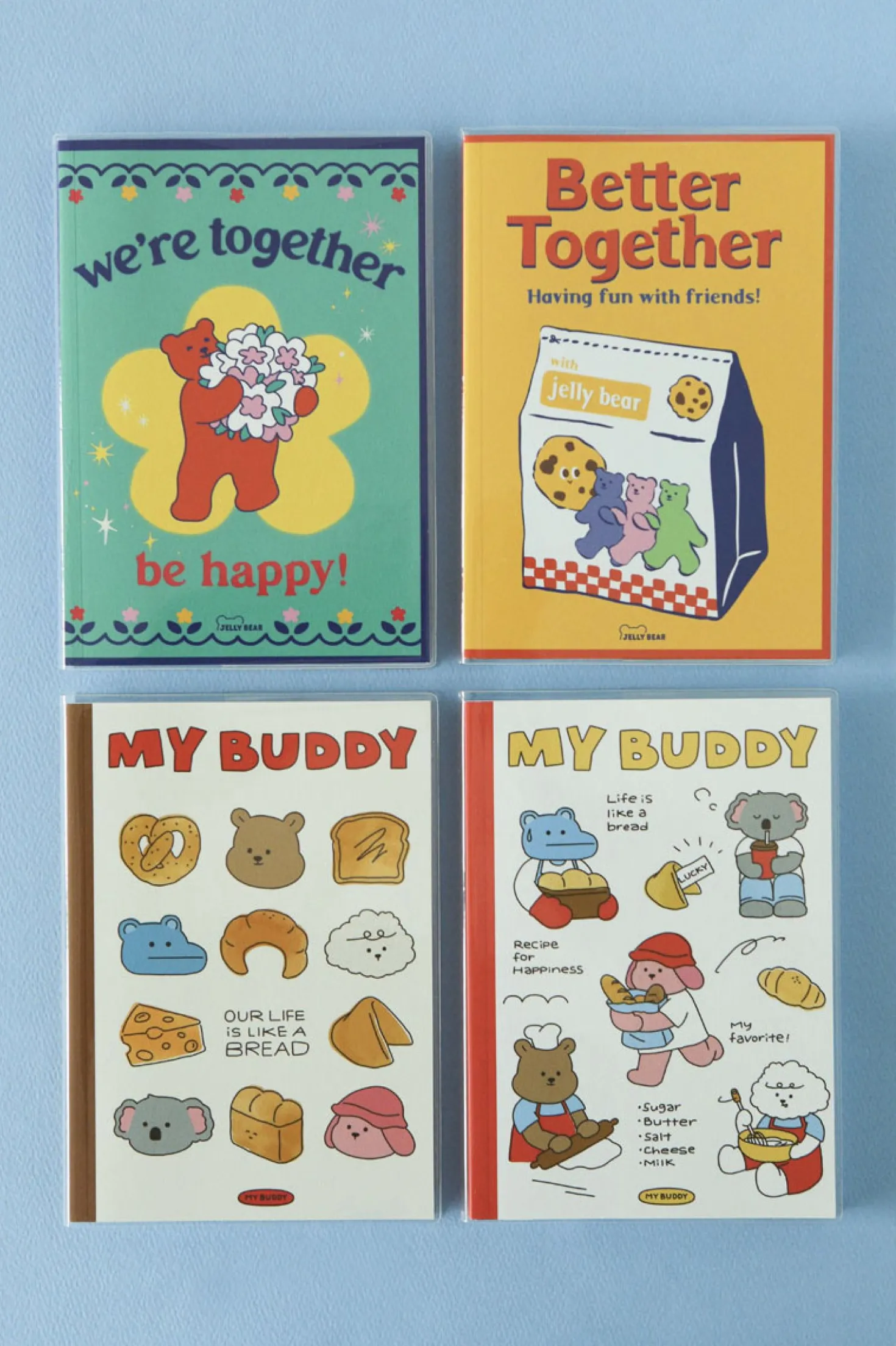 Jelly Bear B6 Notebook v1