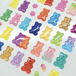 Jelly Bear Epoxy Deco Sticker