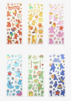 Jelly Bear Goldline Sticker v1