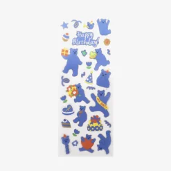 Jelly Bear Goldline Sticker v1