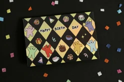 Jelly Bear Hologram Folding Card