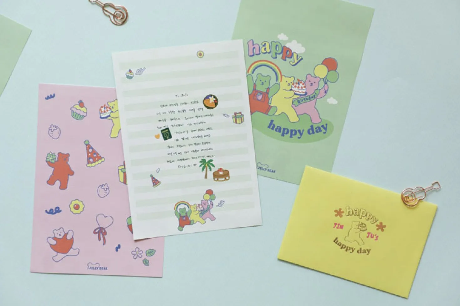 Jelly Bear Letter Set v2