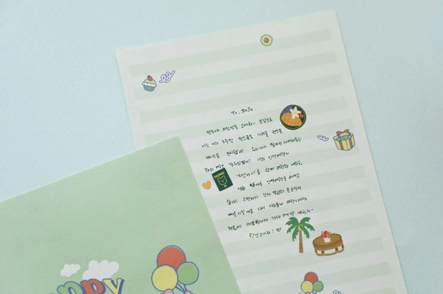 Jelly Bear Letter Set v2