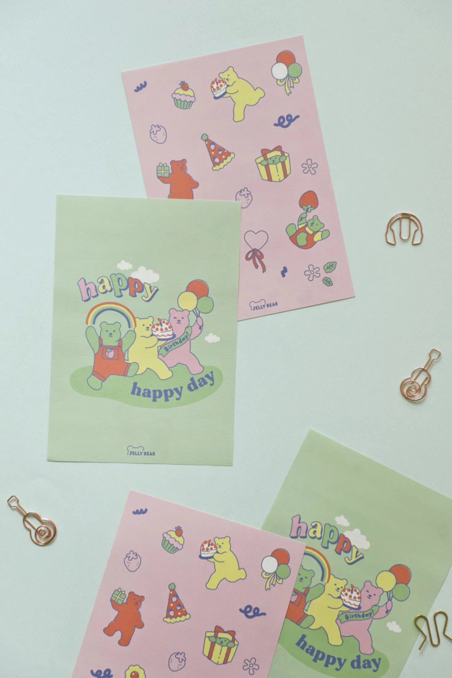 Jelly Bear Letter Set v2