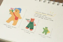 Jelly Bear Removable Sticker