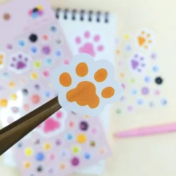 Jelly Cat Paw Puffy Sticker v2