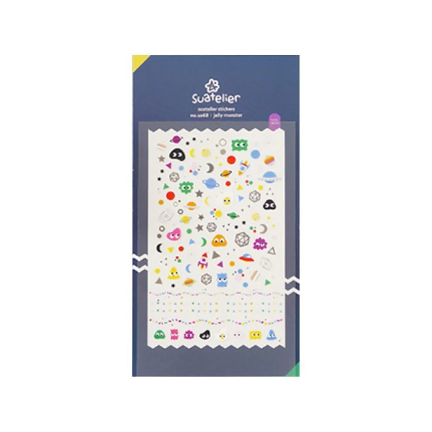 Jelly Monster Nail Deco Sticker