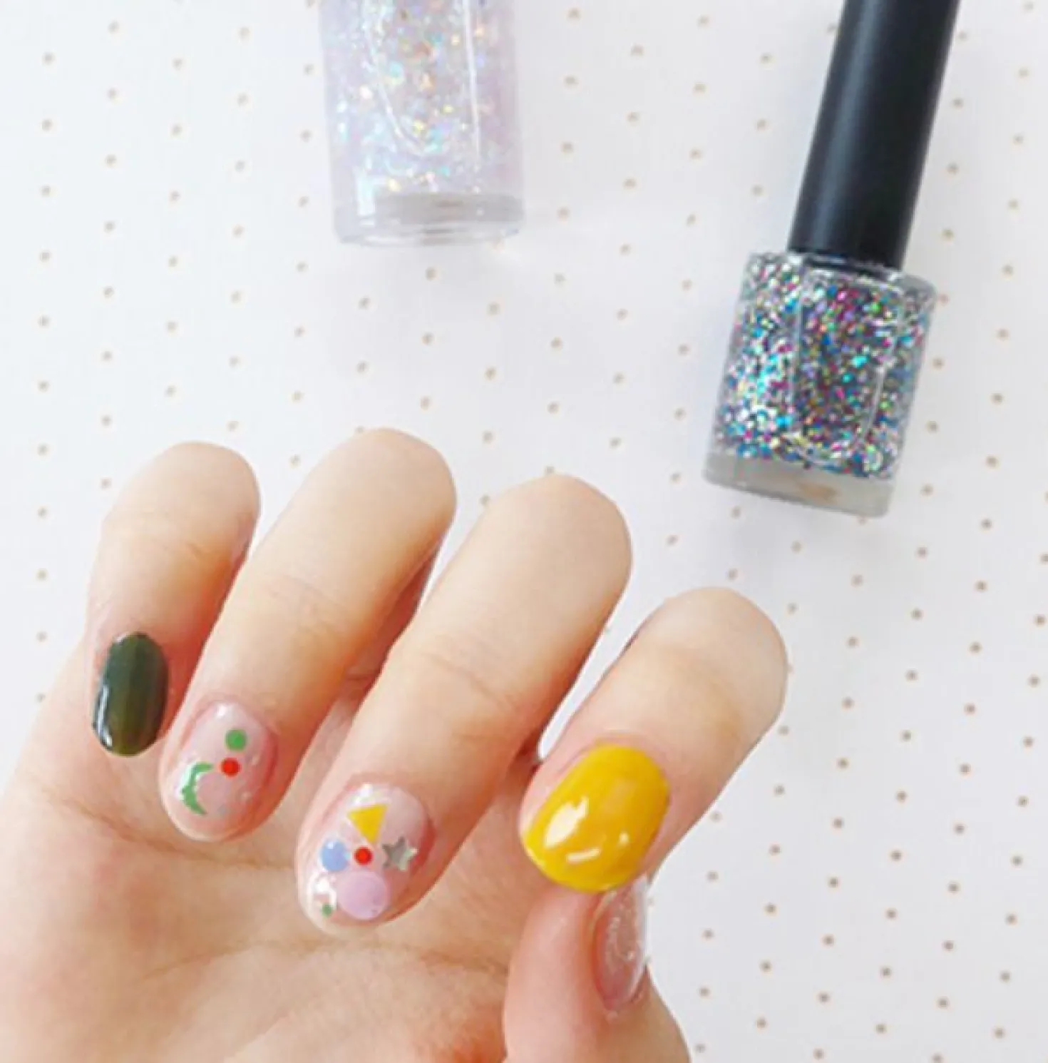 Jelly Monster Nail Deco Sticker