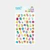 Jelly Number Epoxy Deco Sticker