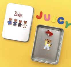 Juicy Bear Removable Slim Sticker v1