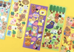 Juicy Bear Removable Slim Sticker v1