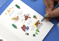 Juicy Bear Removable Slim Sticker v1