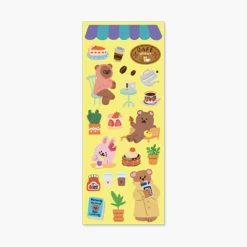 Juicy Bear Removable Slim Sticker v1