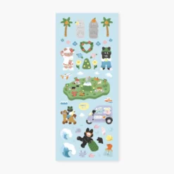 Juicy Bear Removable Slim Sticker v2