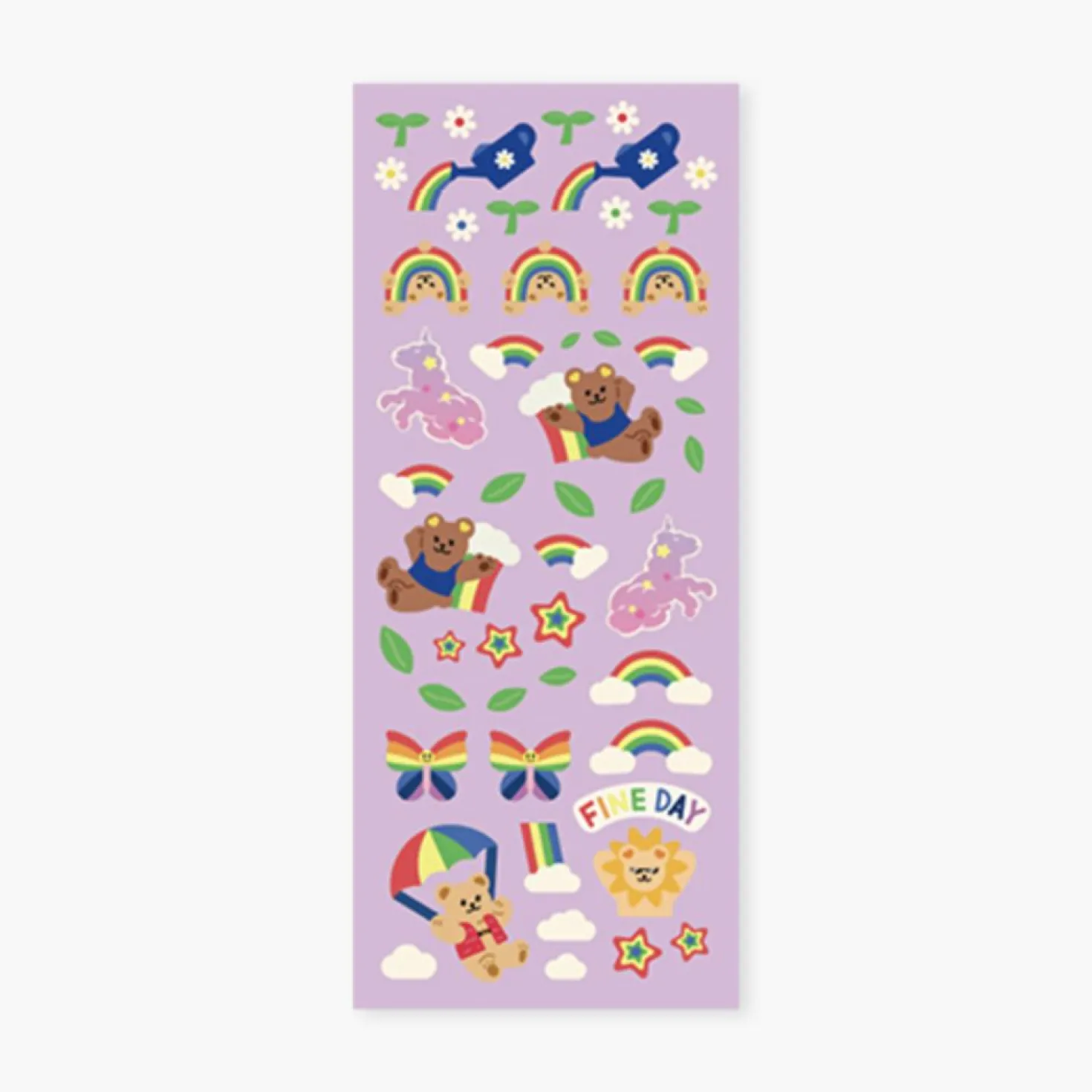 Juicy Bear Removable Slim Sticker v7
