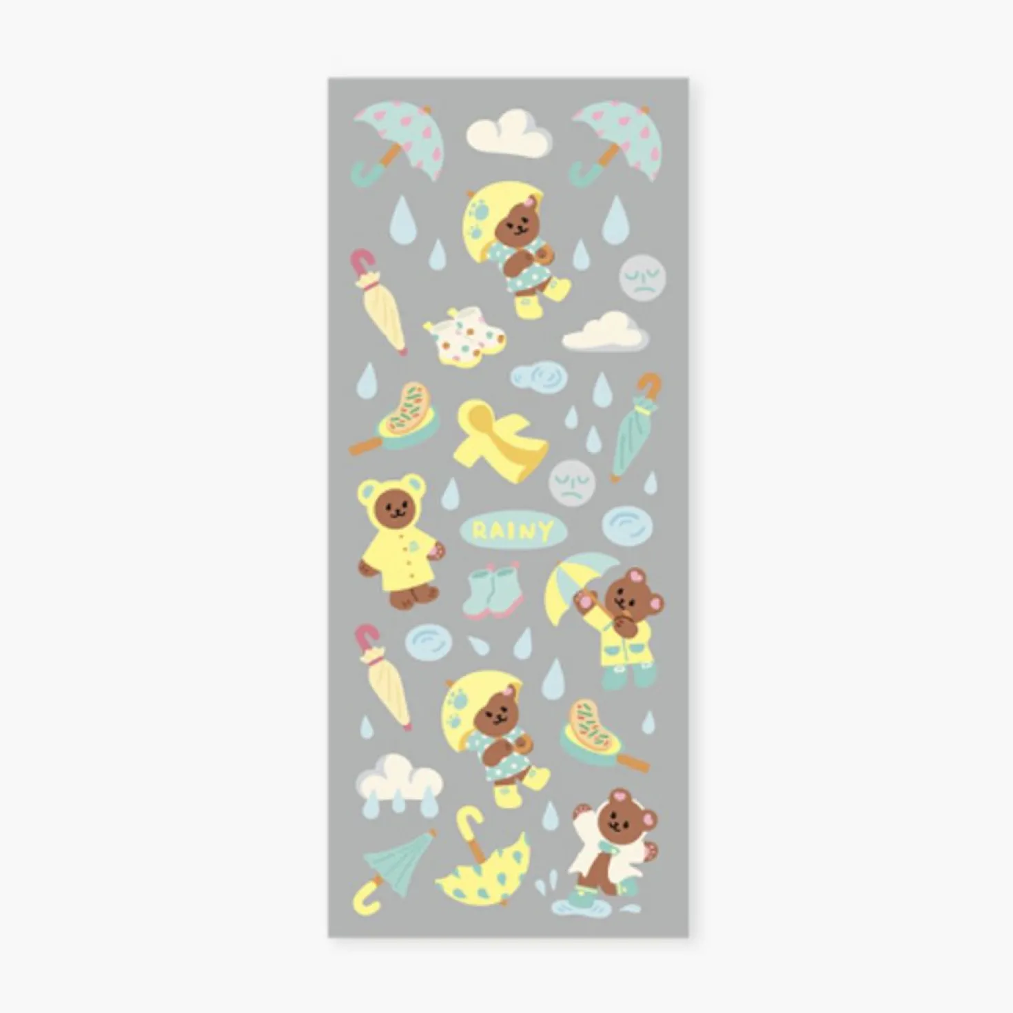 Juicy Bear Removable Slim Sticker v7