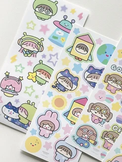 Kawaii Alien Research Lab Sticker