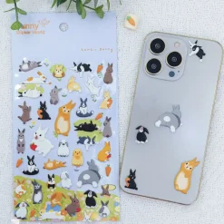 Kawaii Bunny Puffy Sticker