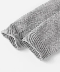 Knit Mesh Knee-high Women Socks