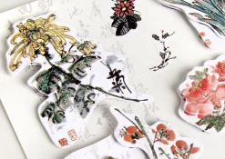 Korean Traditional 3D Deco Sticker