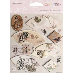 Korean Traditional 3D Deco Sticker