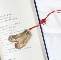 Korean Traditional Gold Bookmark & Card