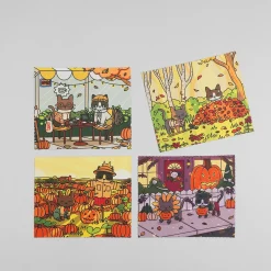 Lana Cat Autumn Screen Cloth