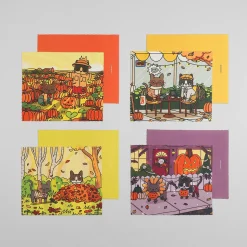 Lana Cat Autumn Screen Cloth