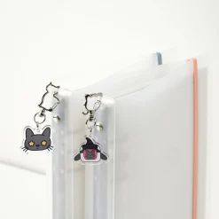 Lana Cat Pose Acrylic Key Ring